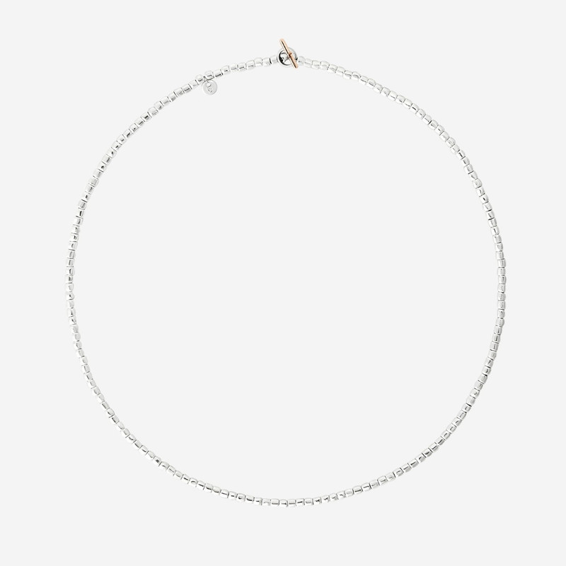 Silver Mini Granelli Necklace 1