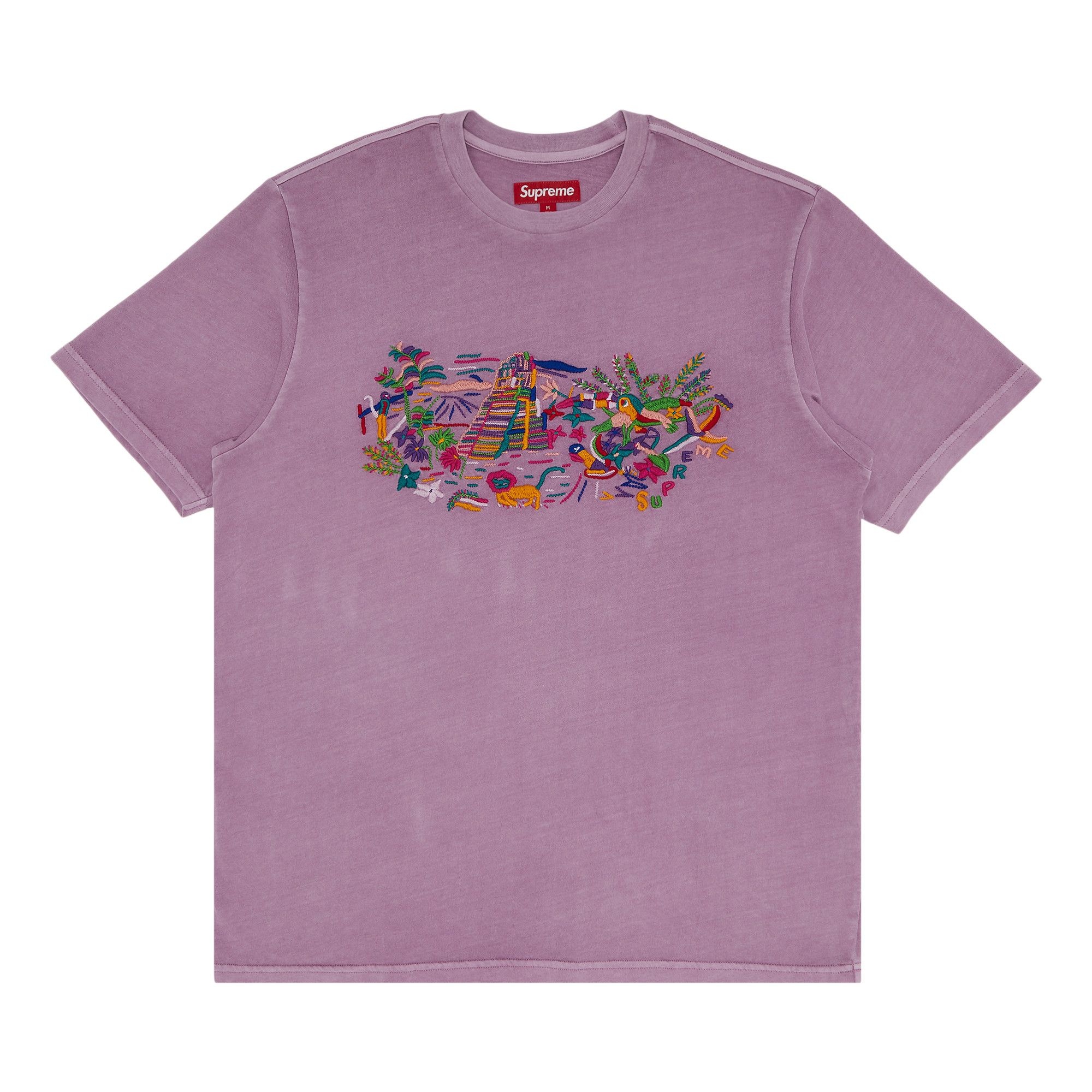 Supreme Machu Picchu Short-Sleeve Top 'Lavender' - 1