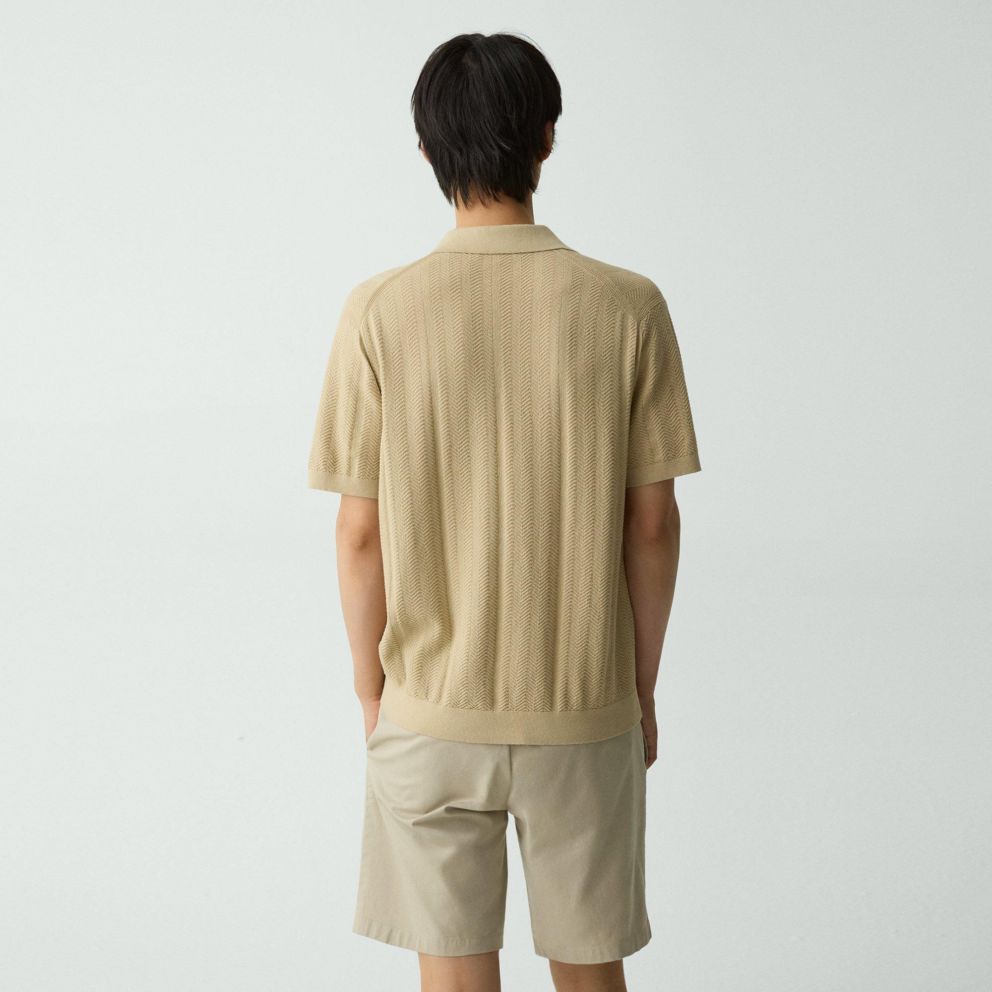 Camp Collar Shirt in Cotton Light Twist - 4