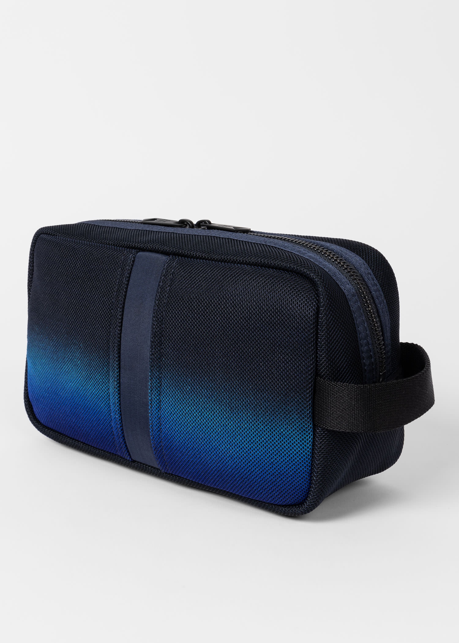 Navy 'Glow Polka' Wash Bag - 3