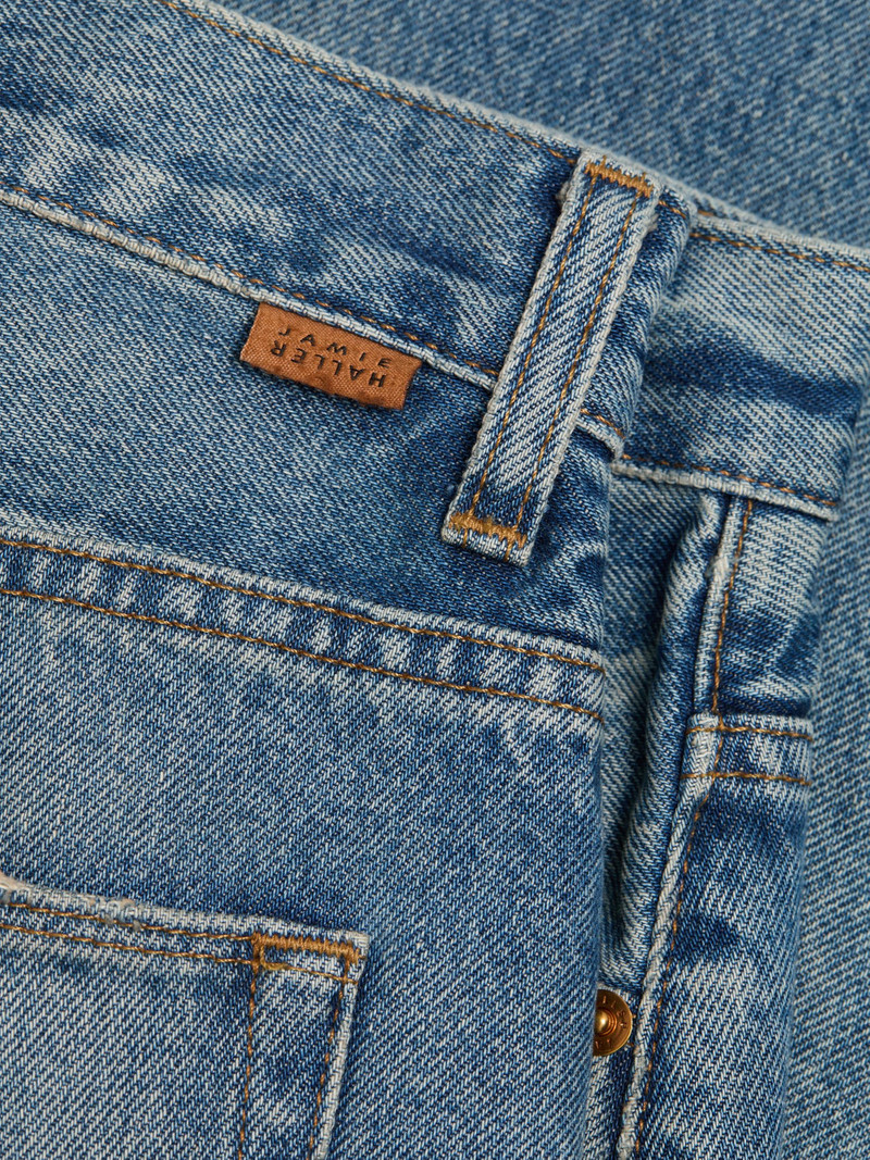 Women's The Fan Tapered Jeans - Borrego Indigo 7
