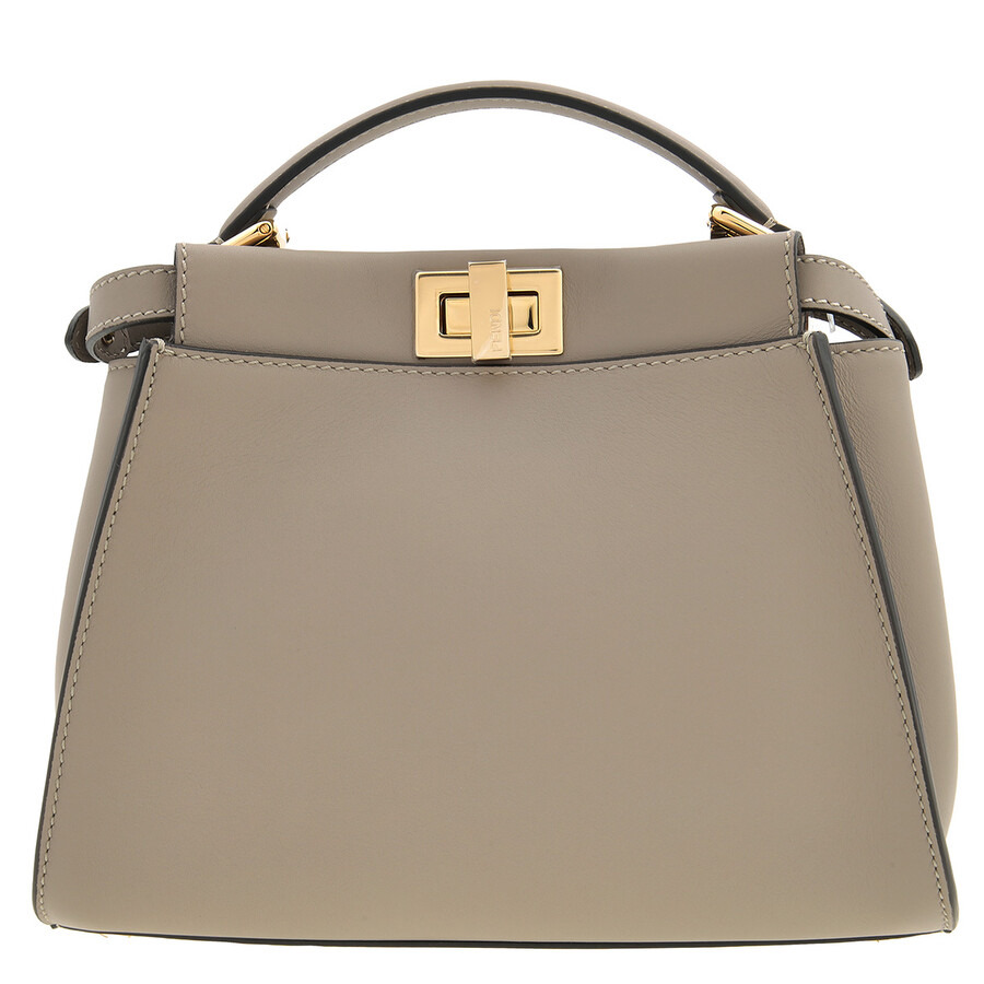 Fendi Peekaboo Leather Handbag - 5