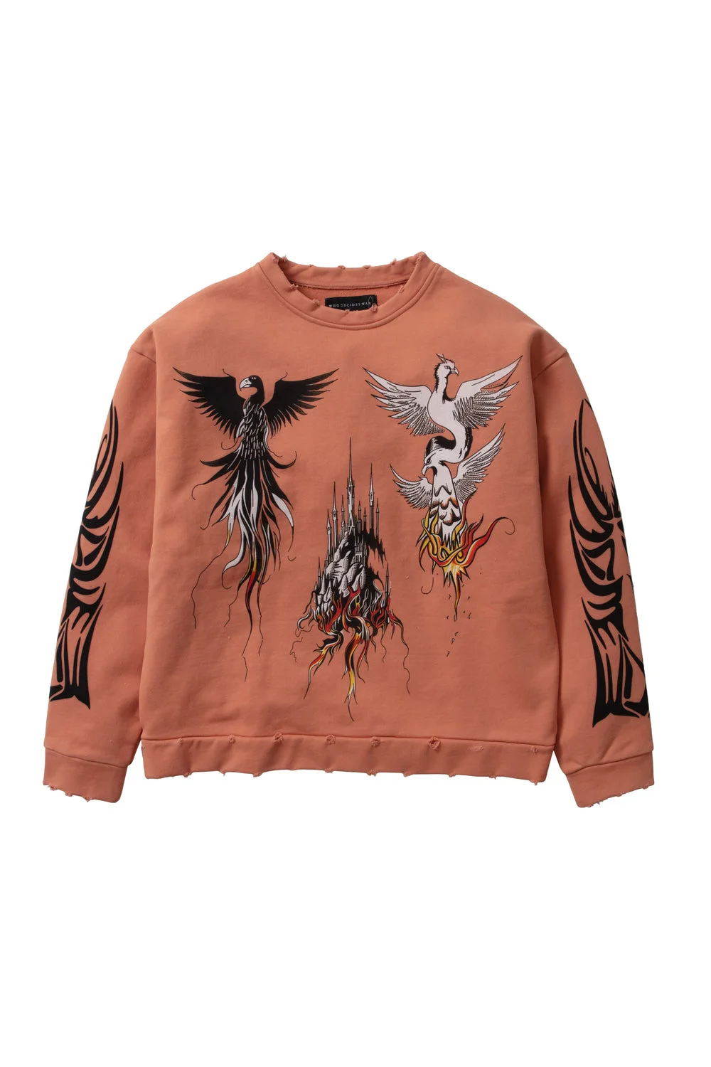 NEFARIOUS WINGED CREWNECK SWEATER - 1
