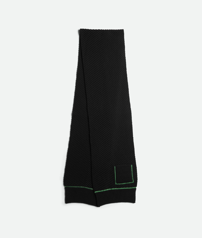 wool cashmere overlock scarf 1