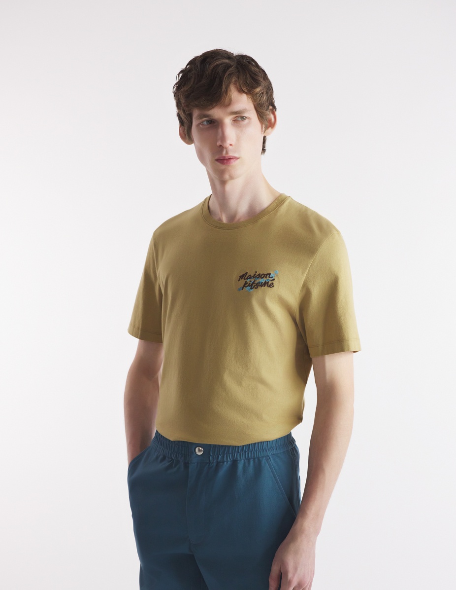 MAISON KITSUNE FALLING LEAVES REGULAR TEE-SHIRT - 3
