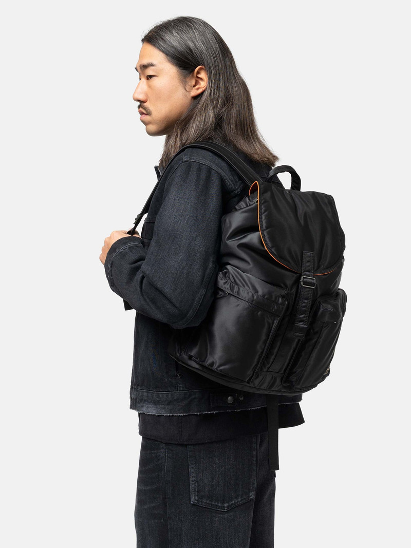 PORTER TANKER Rucksack Black outlook