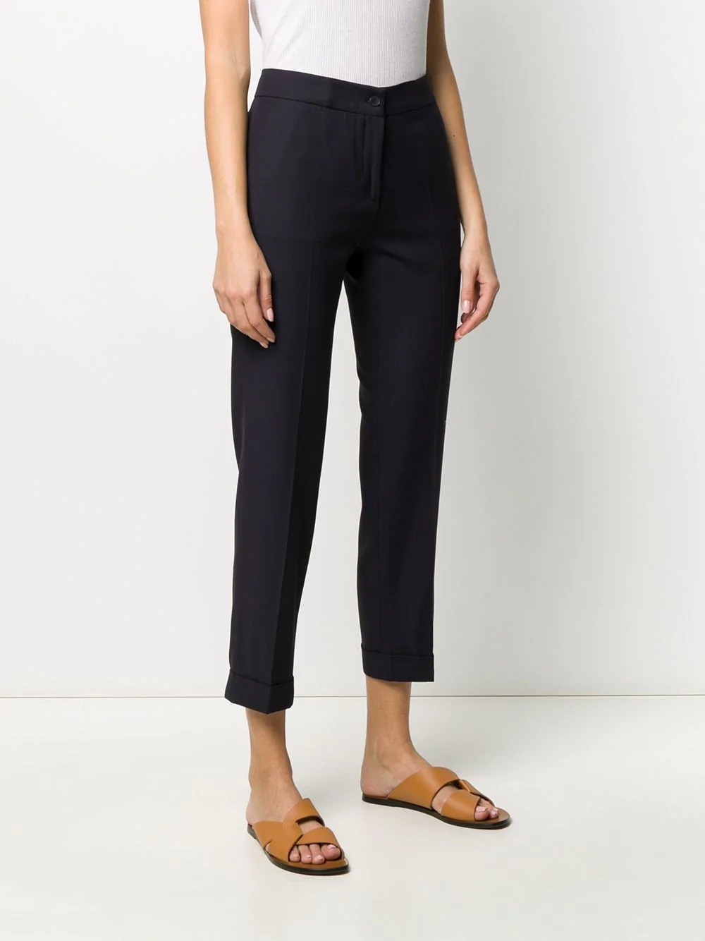 cropped tailored trousers - 3