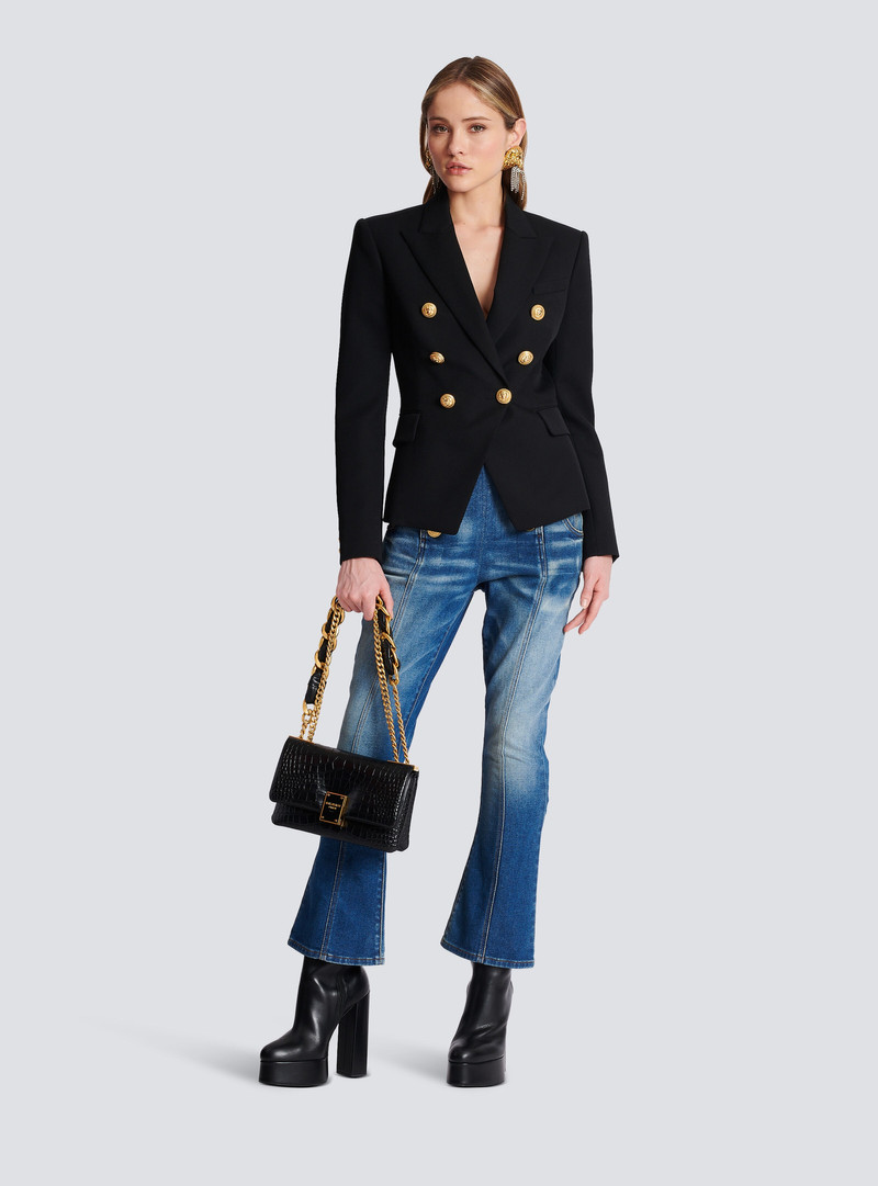 Balmain Wool double-breasted jacket outlook