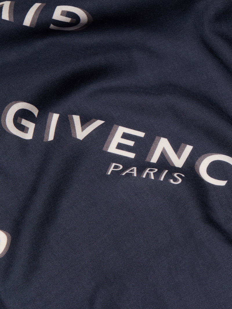 GIVENCHY SHADOW STOLE IN WOOL AND SILK 3