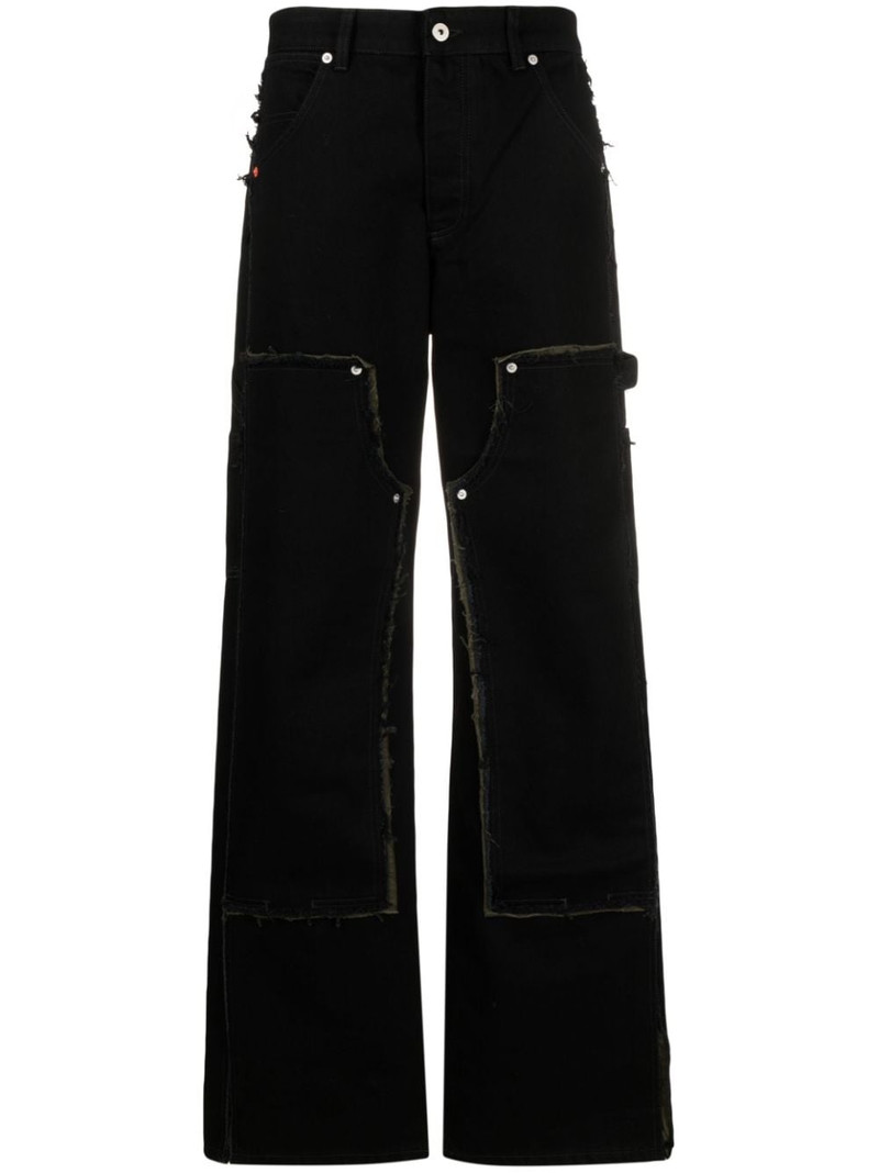 Rebuilt wide-leg carpenter jeans 1
