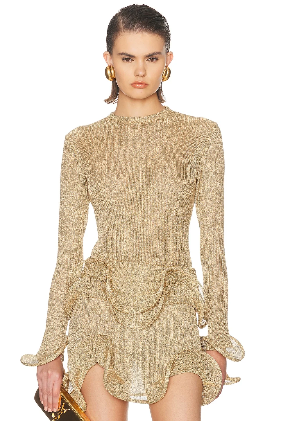Wave Sleeve Bamboo Top - 1