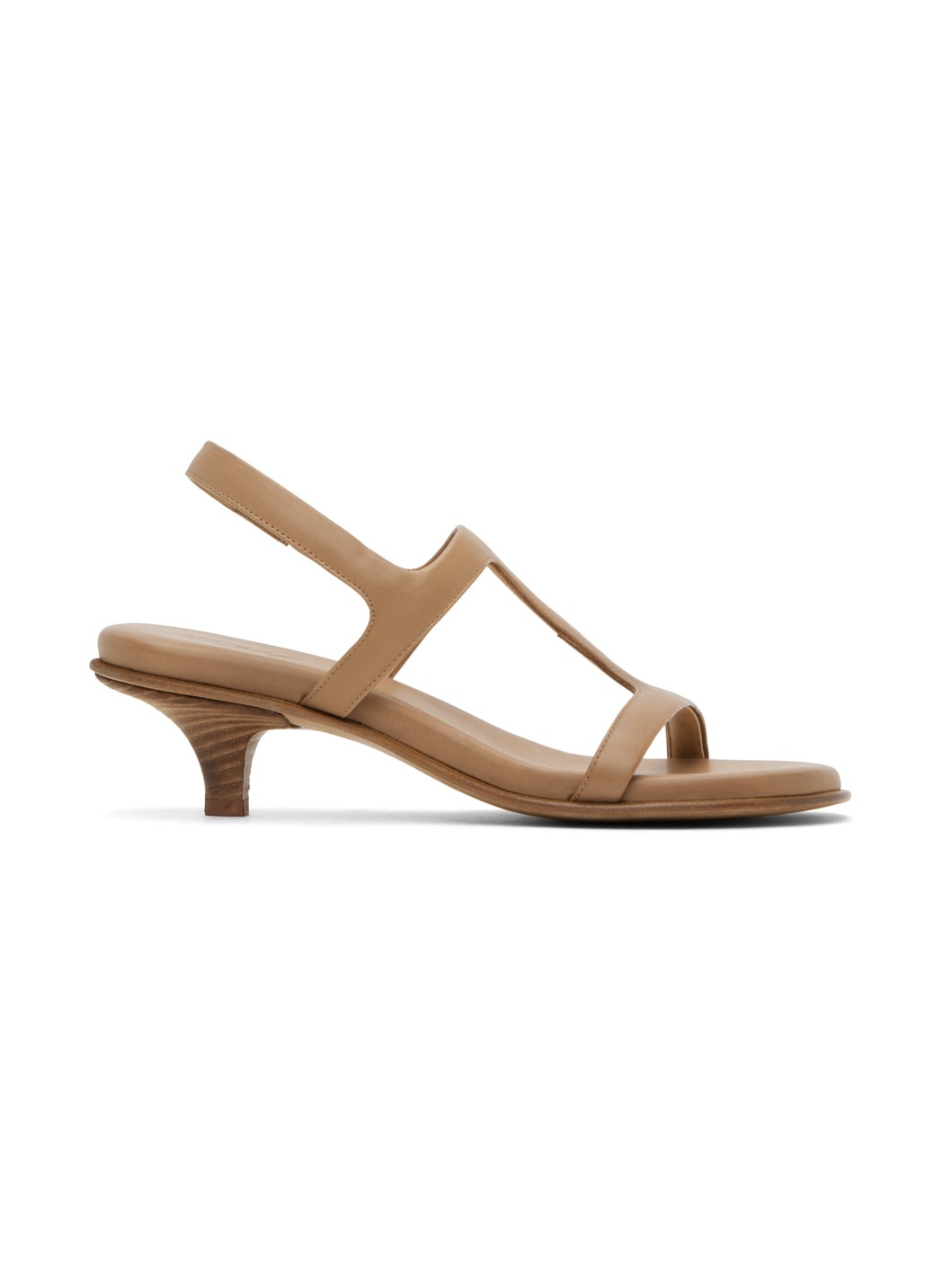 Tan Ciglio Heeled Sandals - 1