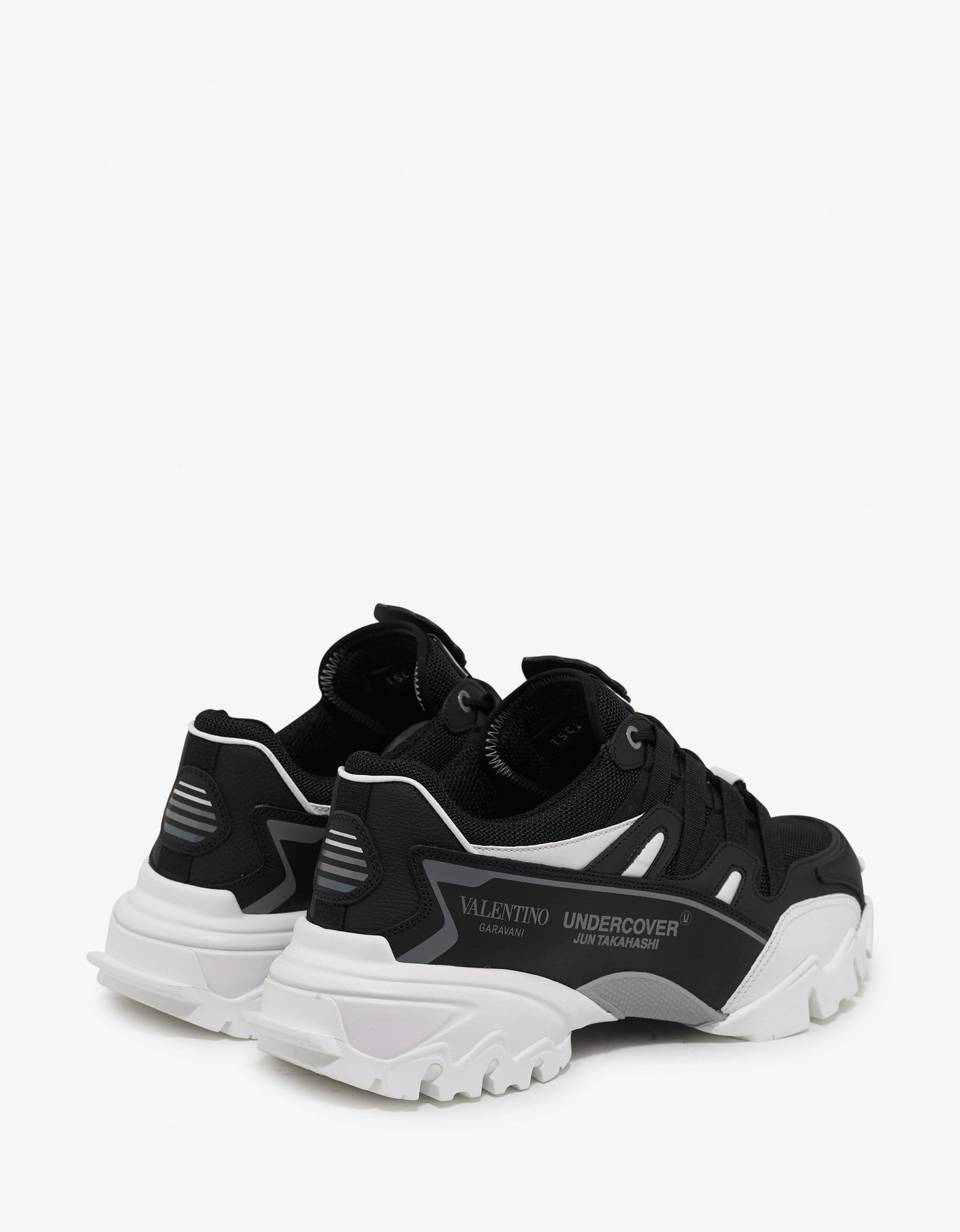 Valentino Undercover Black & White Climbers Trainers - 7