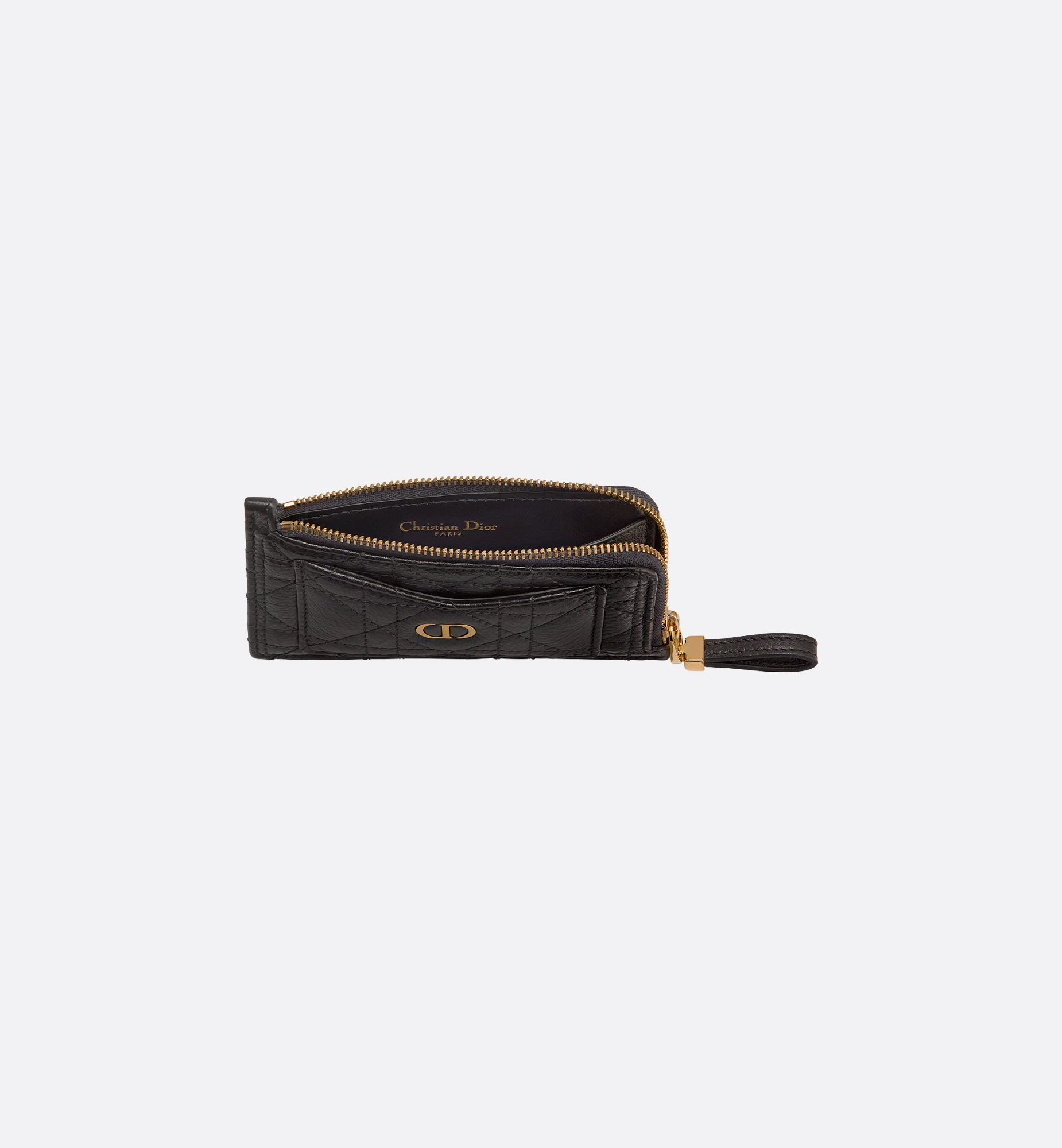 Dior Caro Compact Zipped Card Holder - 2