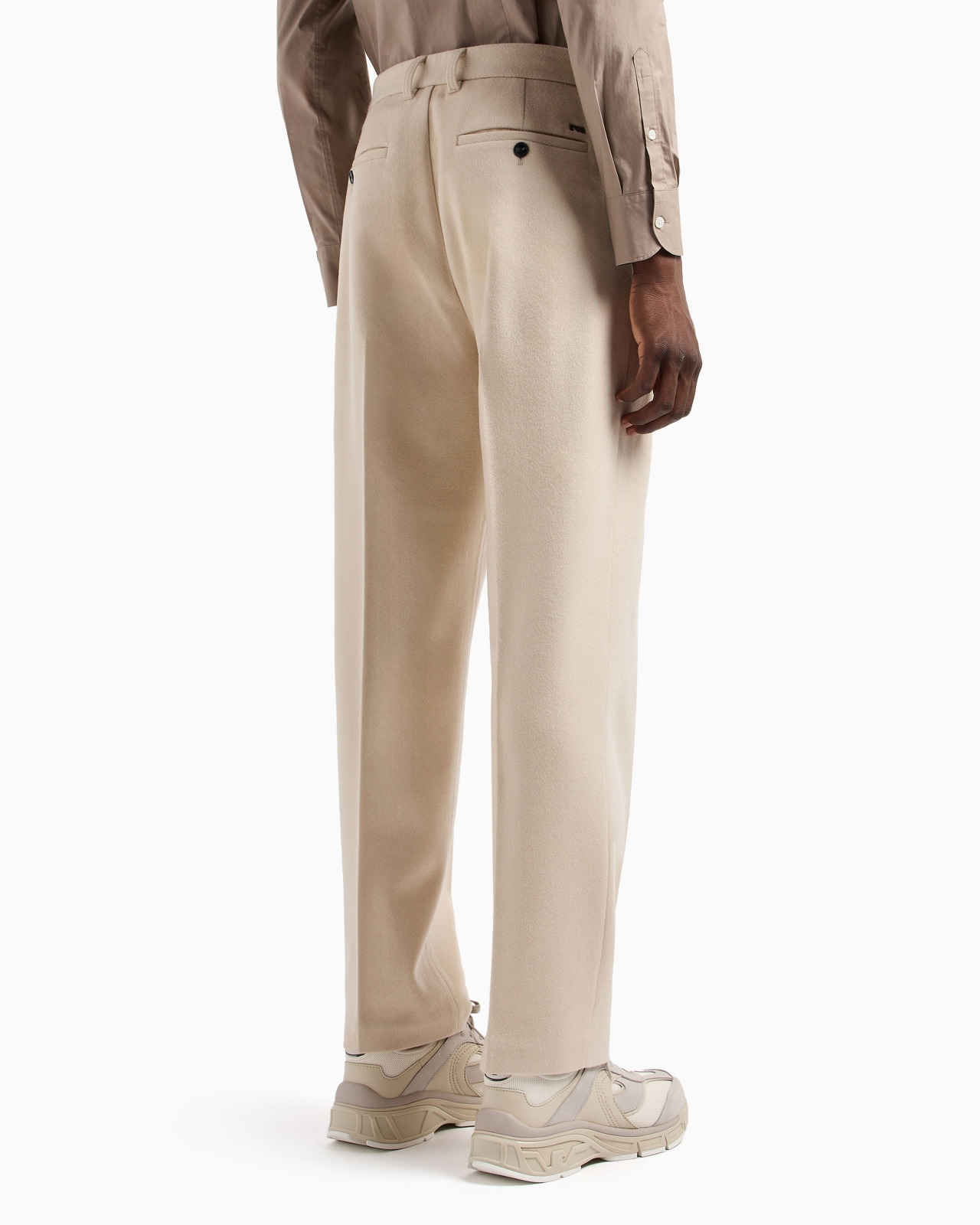 Chinos in virgin wool - 3