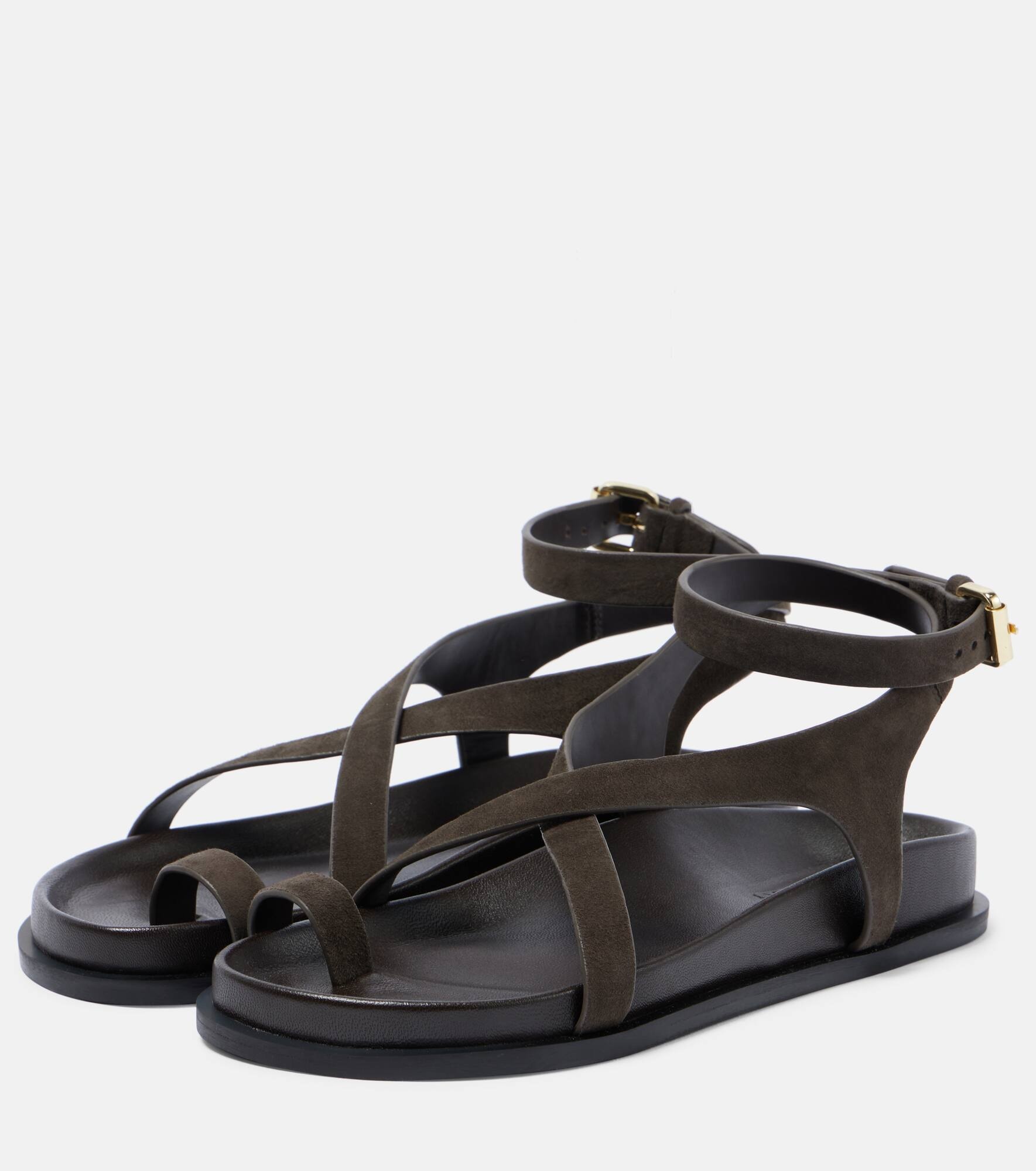 Jalen Slim suede sandals - 4