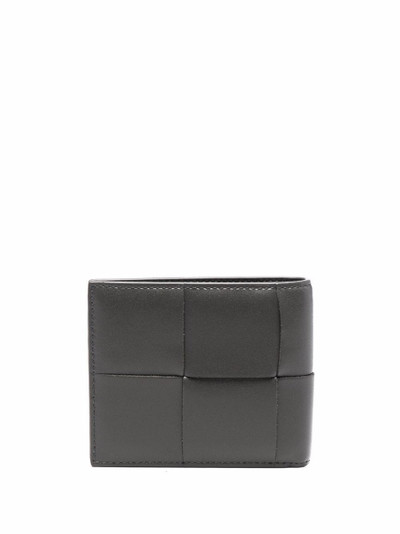 Bottega Veneta interwoven-design folded wallet outlook