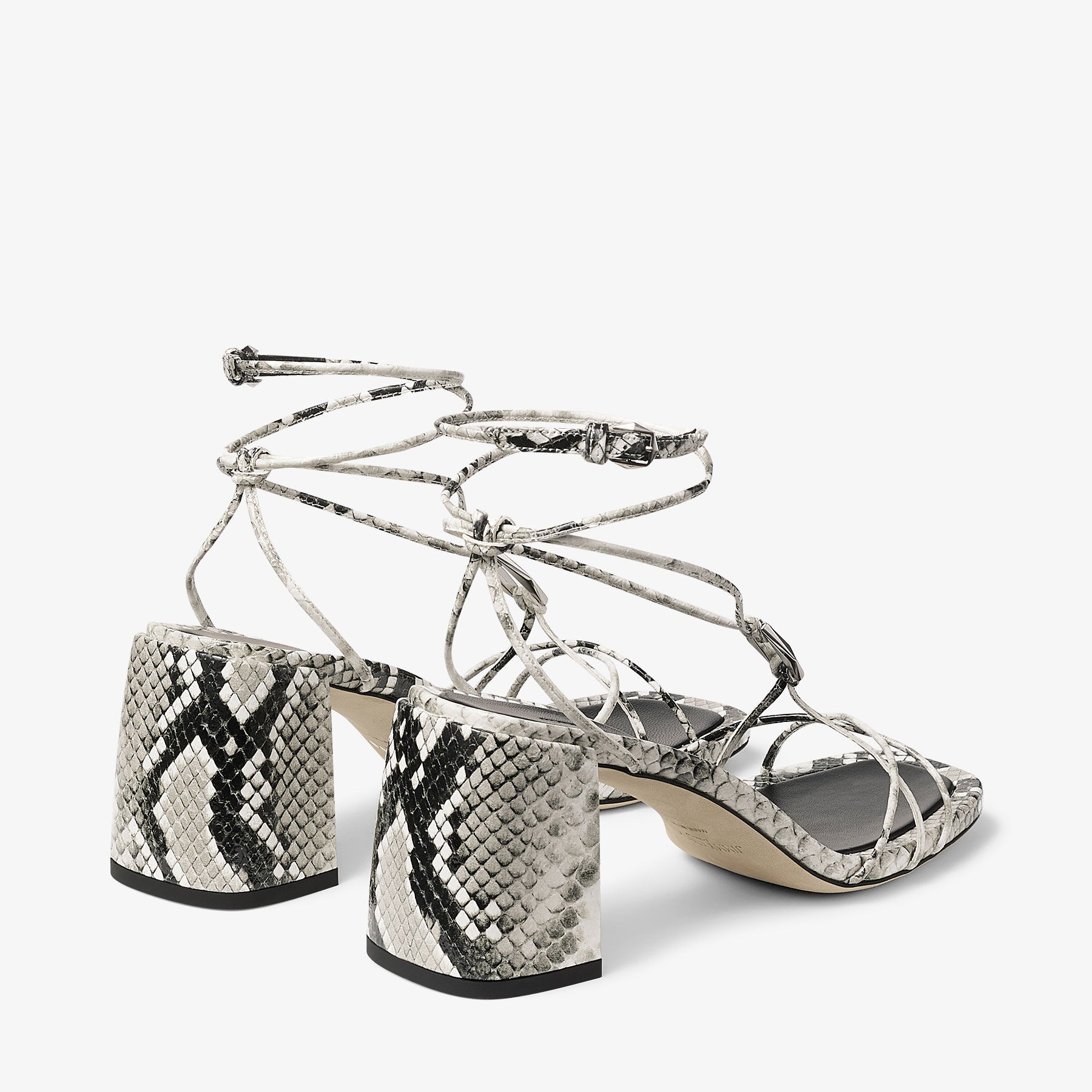 Onyxia 70
Roccia Snake Print Sandals - 5