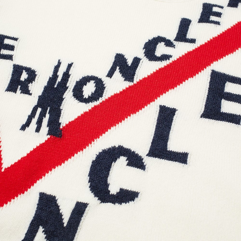 Moncler Logo Instarsia Crew Knit - 2