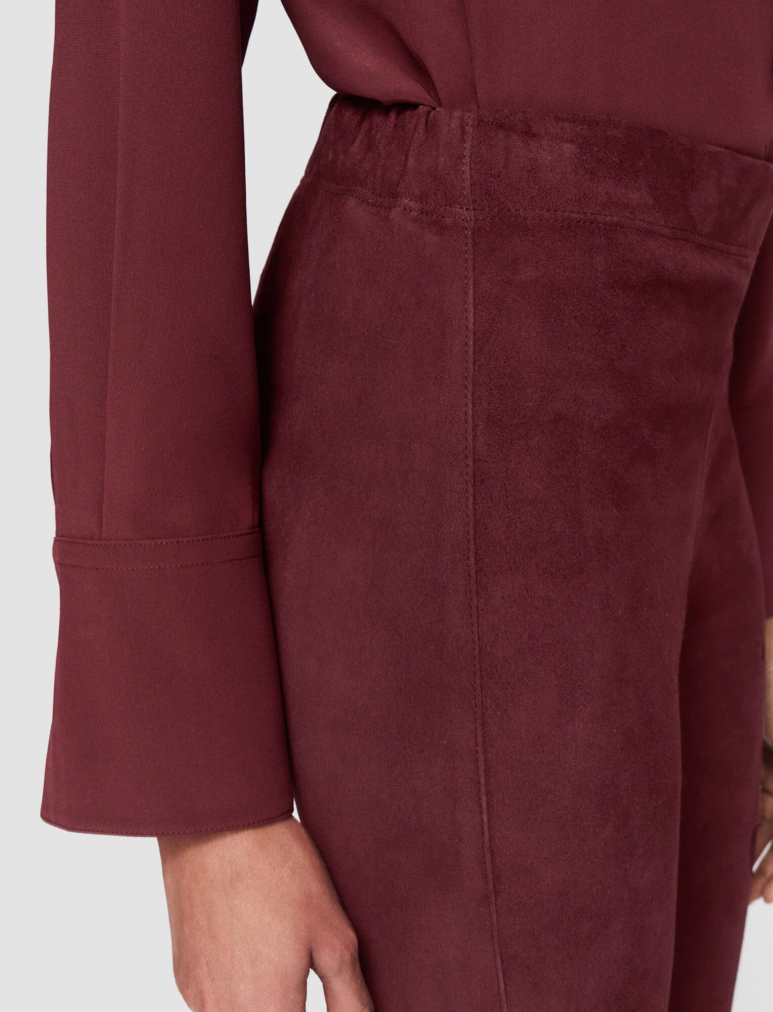 Suede Stretch Leggings - 4