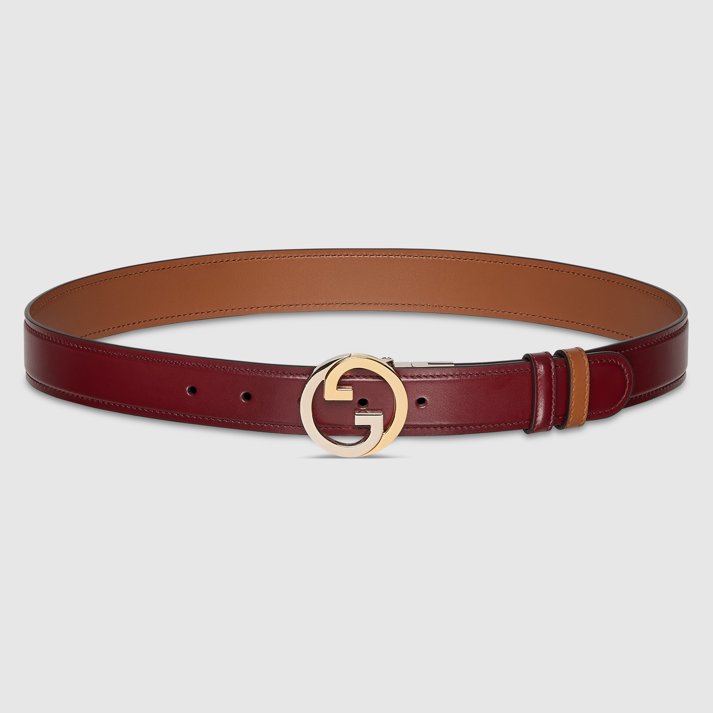 Reversible Gucci Blondie belt - 1