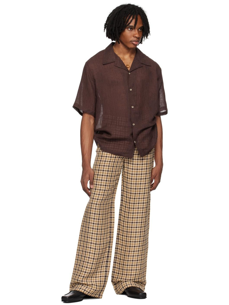 Séfr Brown Dalian Shirt outlook