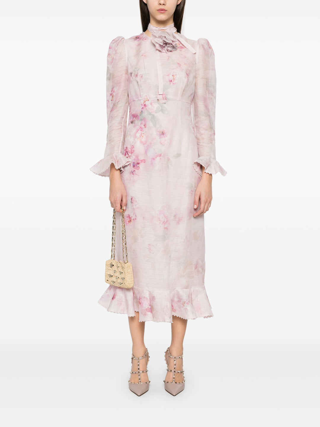 Crush Flower Midi Dress - 2