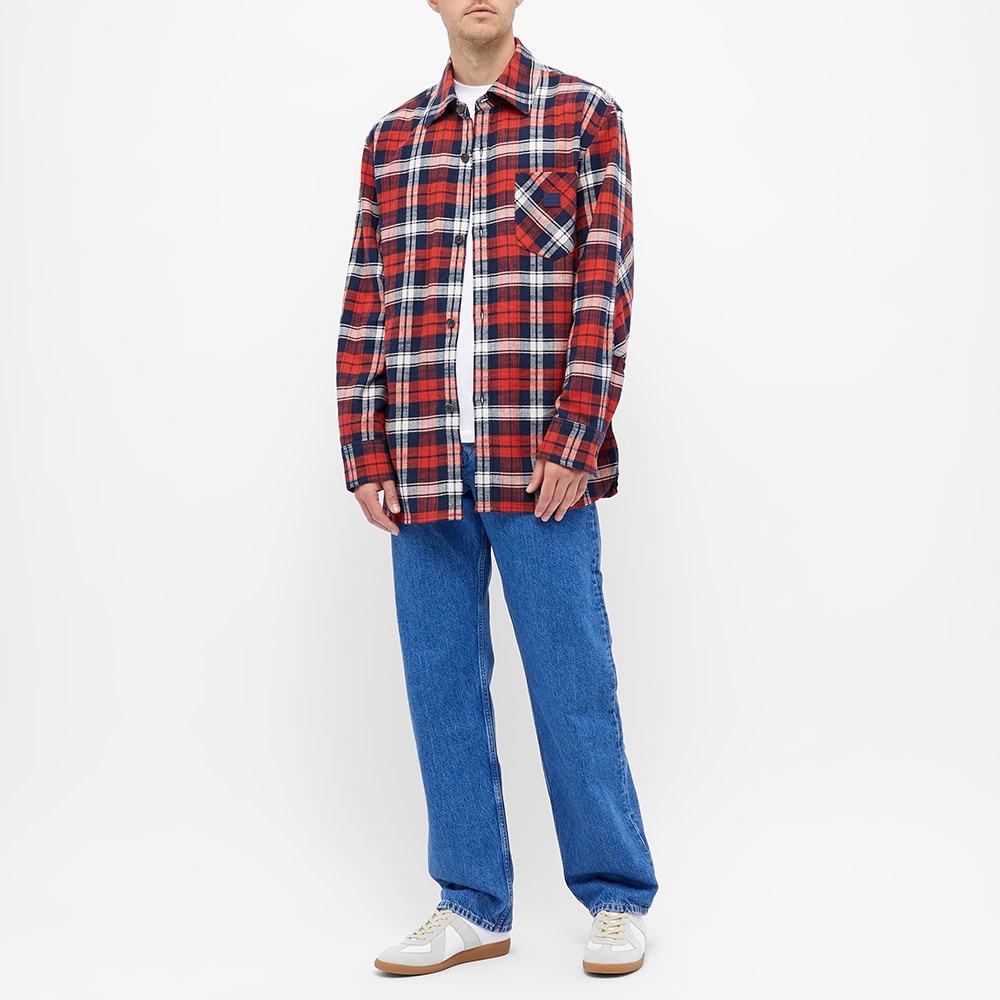 Acne Studios Salak Flannel Face Shirt - 7