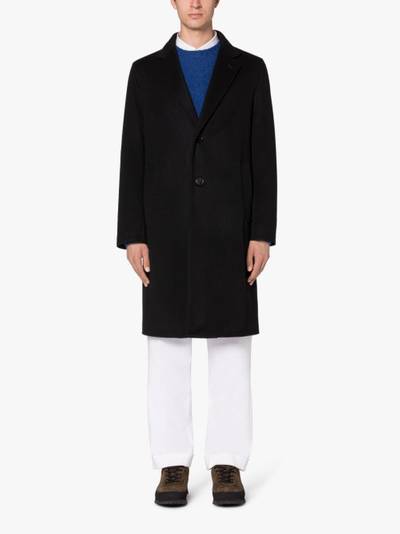 Mackintosh NEW STANLEY BLACK WOOL & CASHMERE COAT outlook