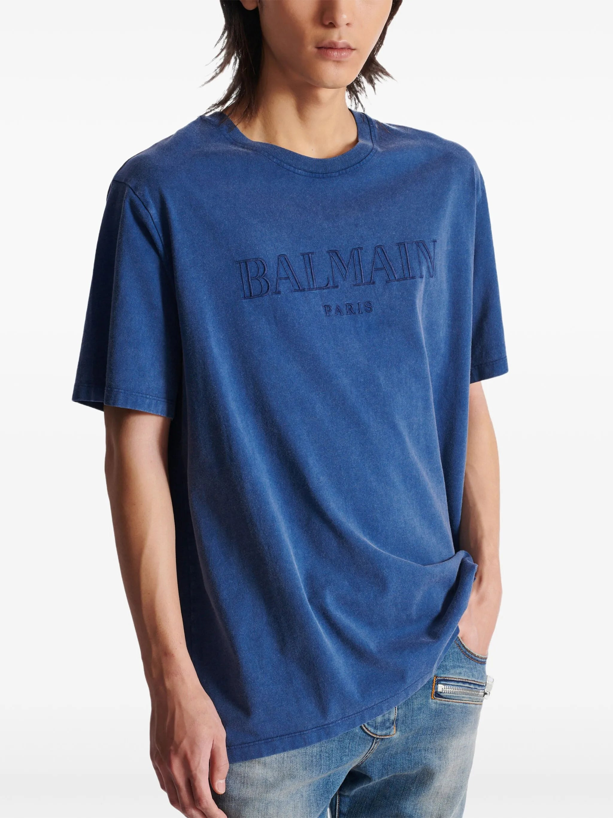 vintage-logo-print t-shirt - 6