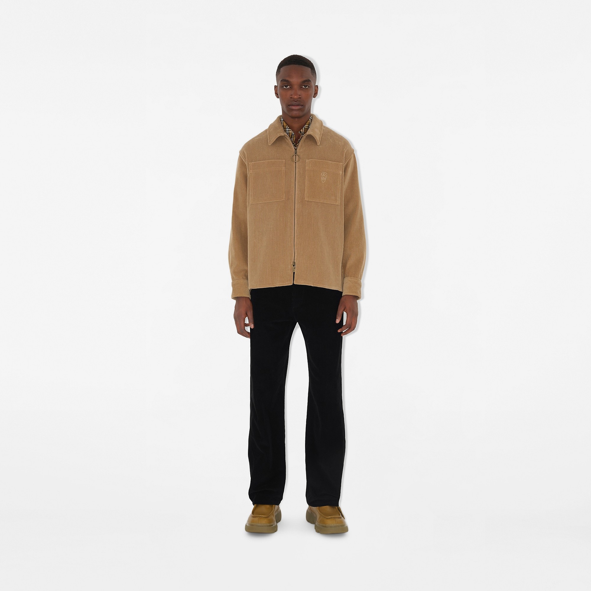 Relaxed Fit Corduroy Shirt - 2