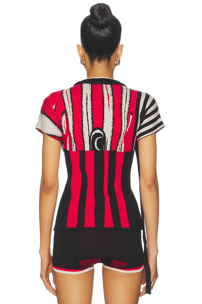 OTTOLINGER Sporty Knit T-shirt in Sporty Red outlook