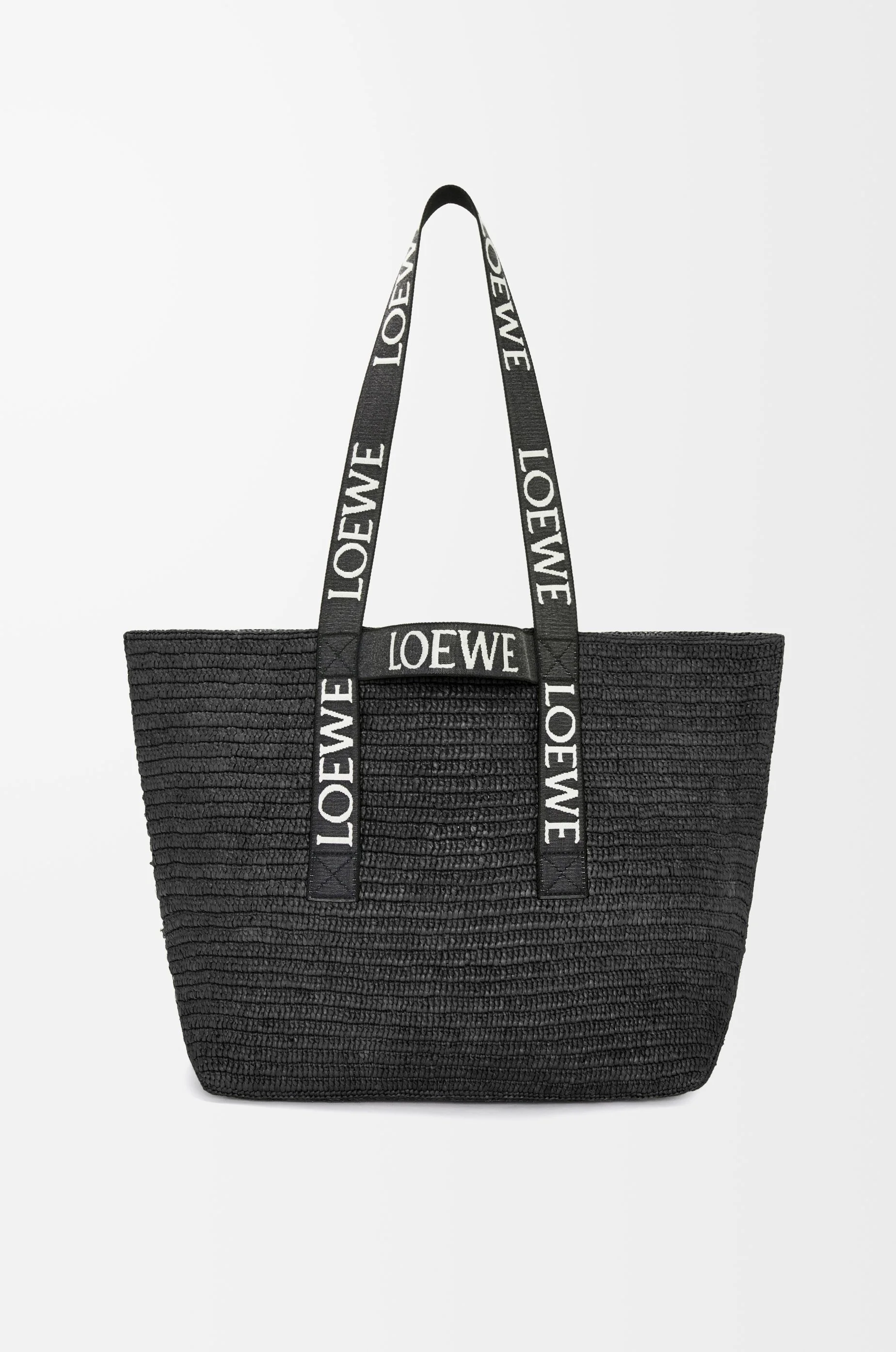 Fold Shopper in raffia - 1