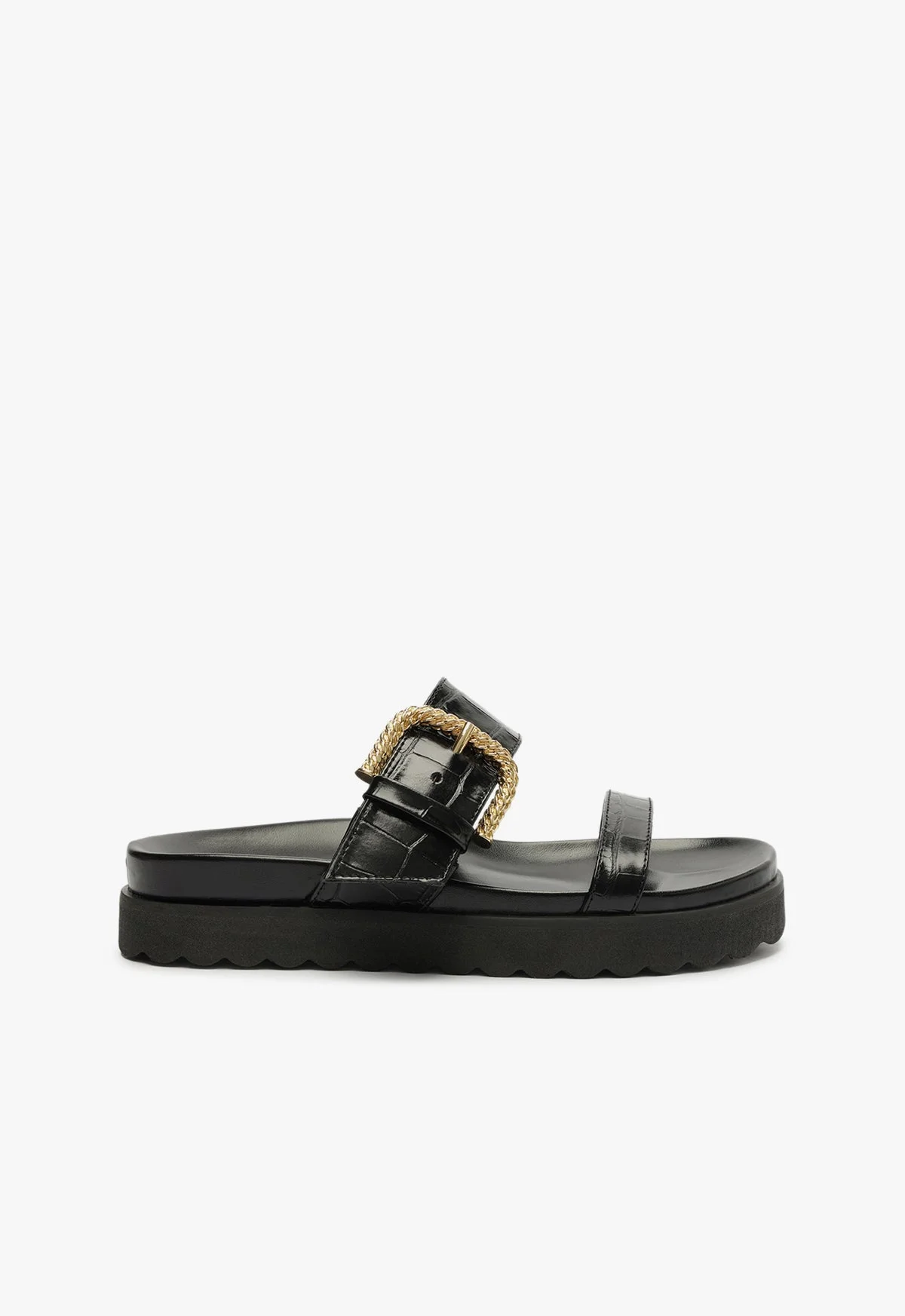 Brinna Leather Sporty Sandal - 1