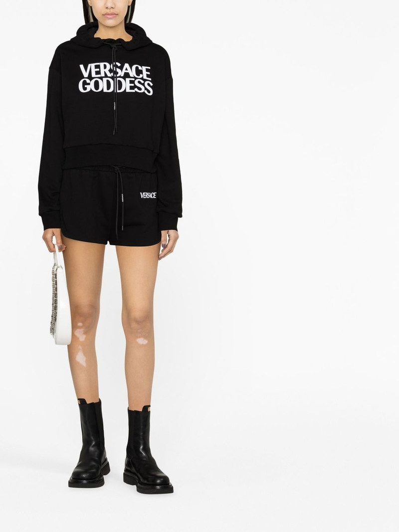 VERSACE Versace Goddess logo hoodie outlook