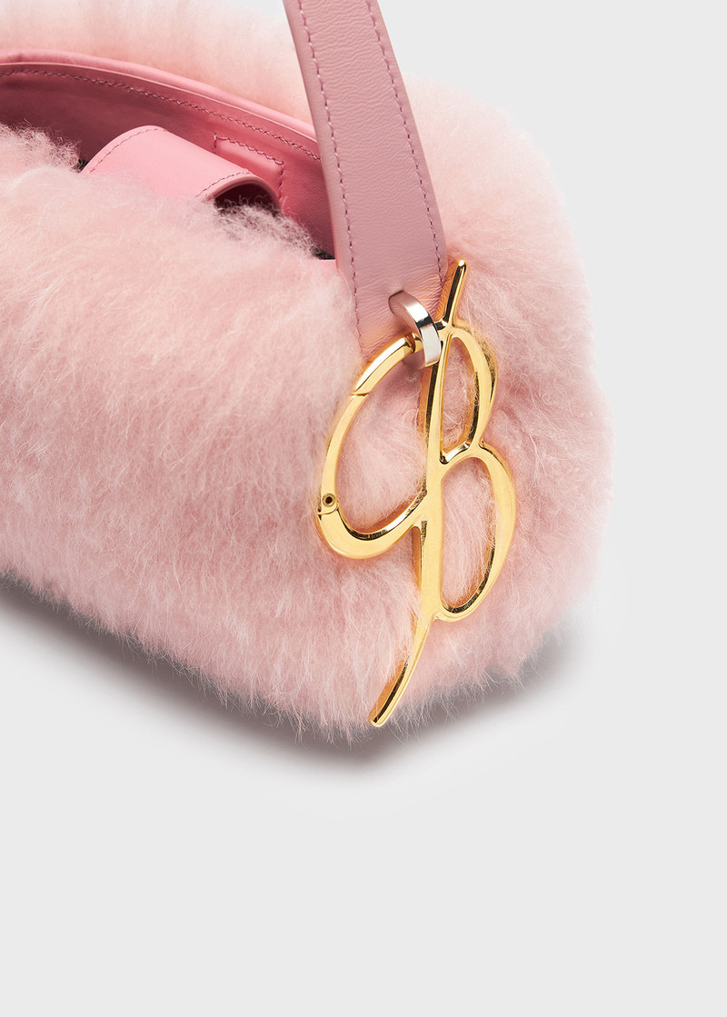 TOY REGULAR HANDBAG IN FAUX FUR 4