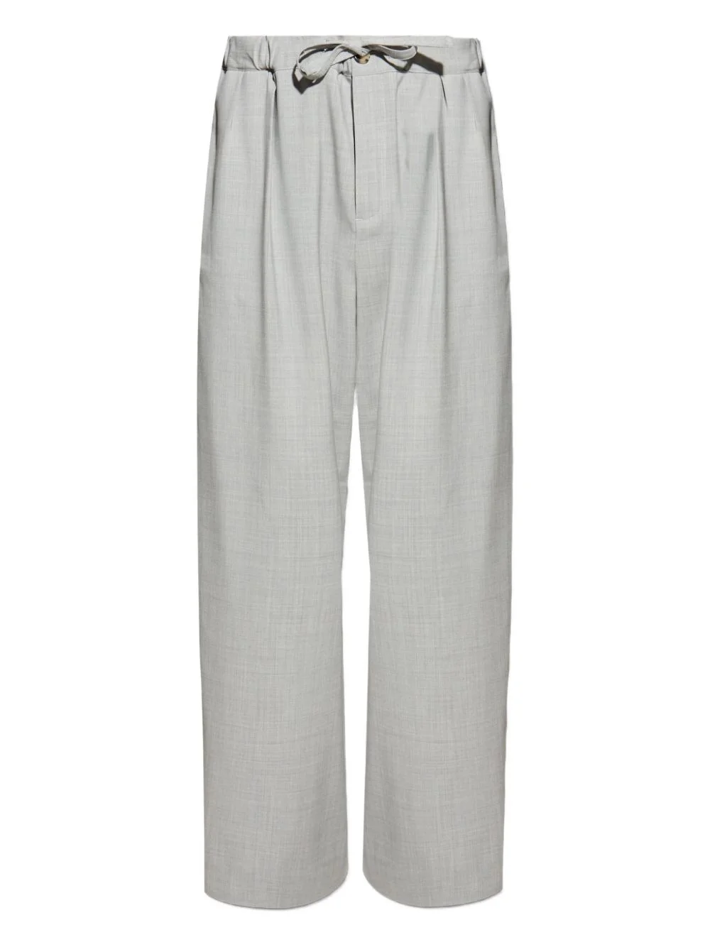Loewe Men Wool Drawstring Trousers - 1