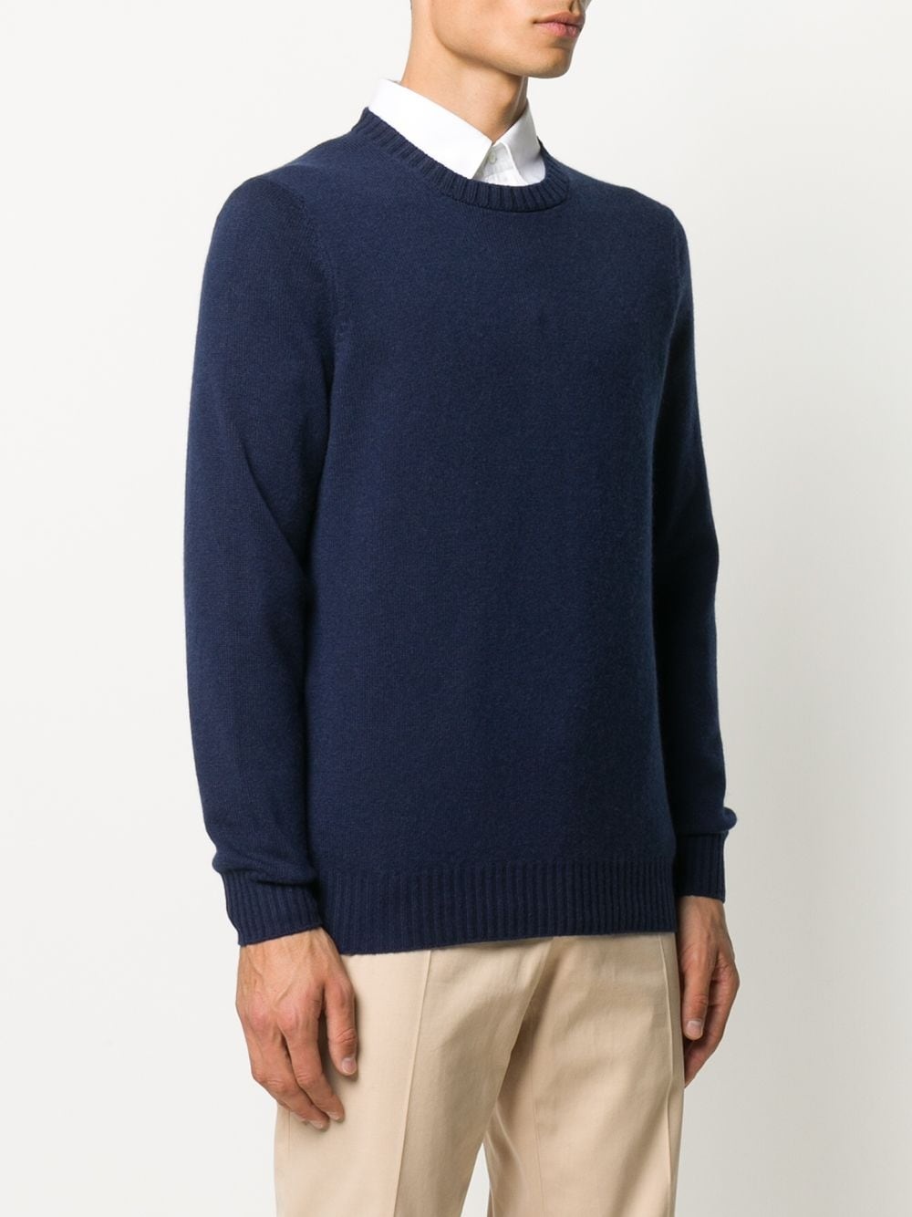 crewneck knit jumper - 3