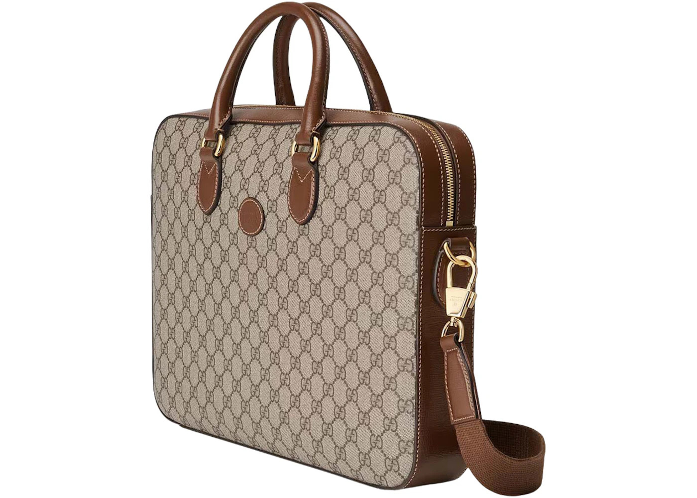 Gucci Interlocking GG Business Case Beige/Ebony - 2
