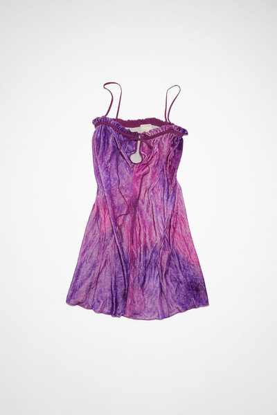 Acne Studios Strap dress - Violet purple outlook