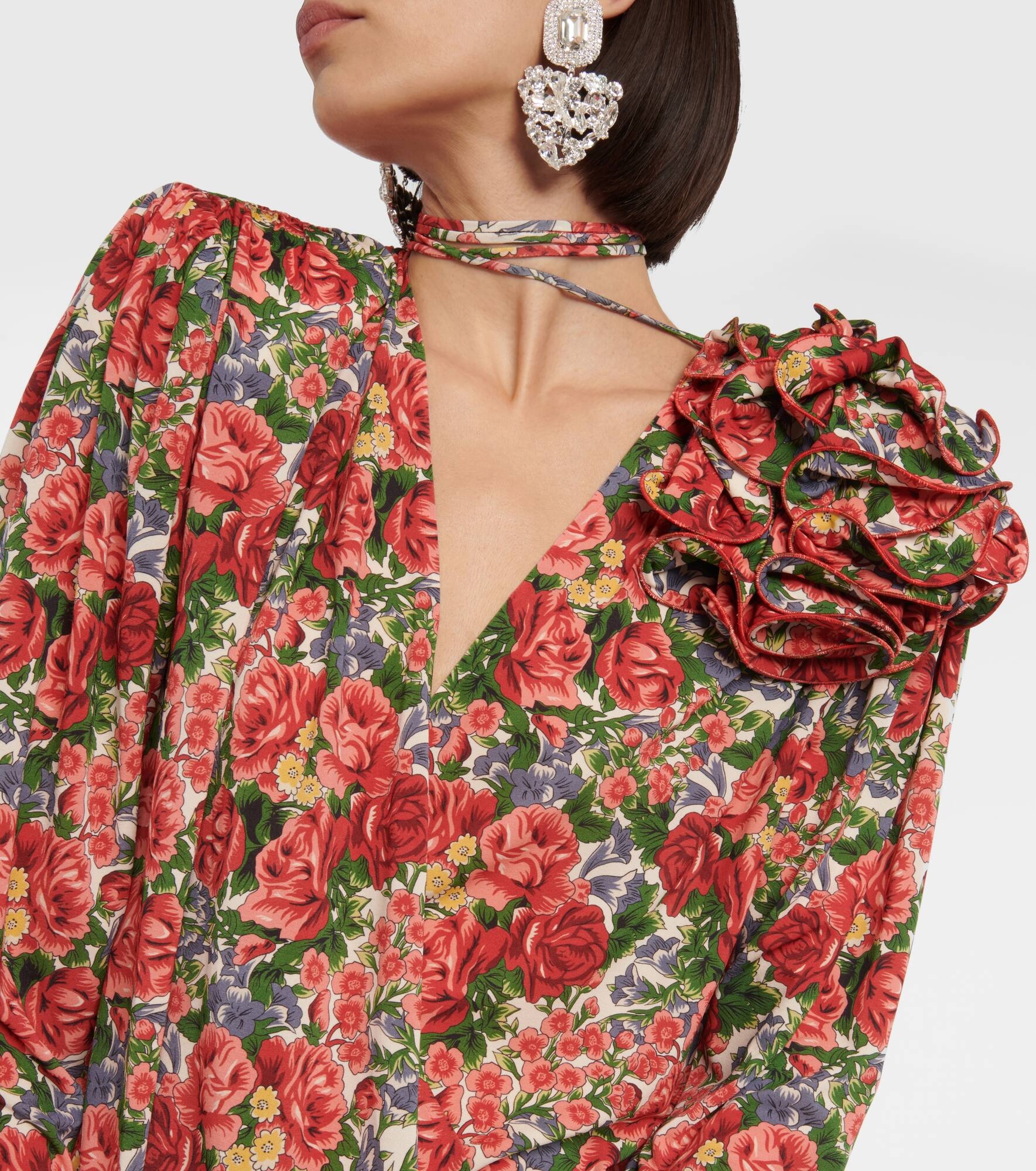 Floral blouse - 5