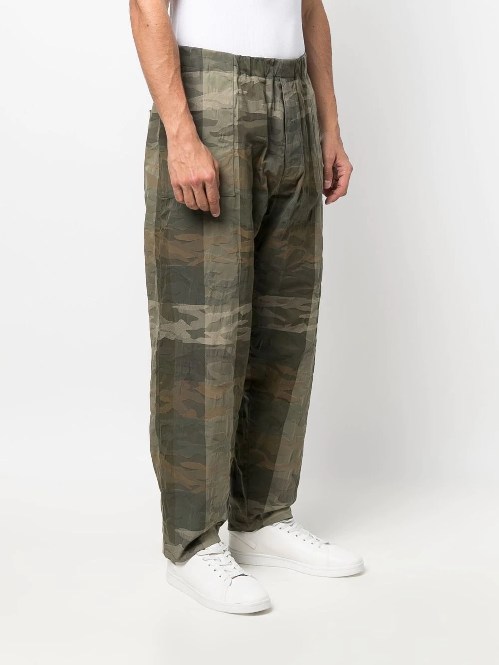 CAPTAIN Military Camo Cotton & Nylon Trousers - 3