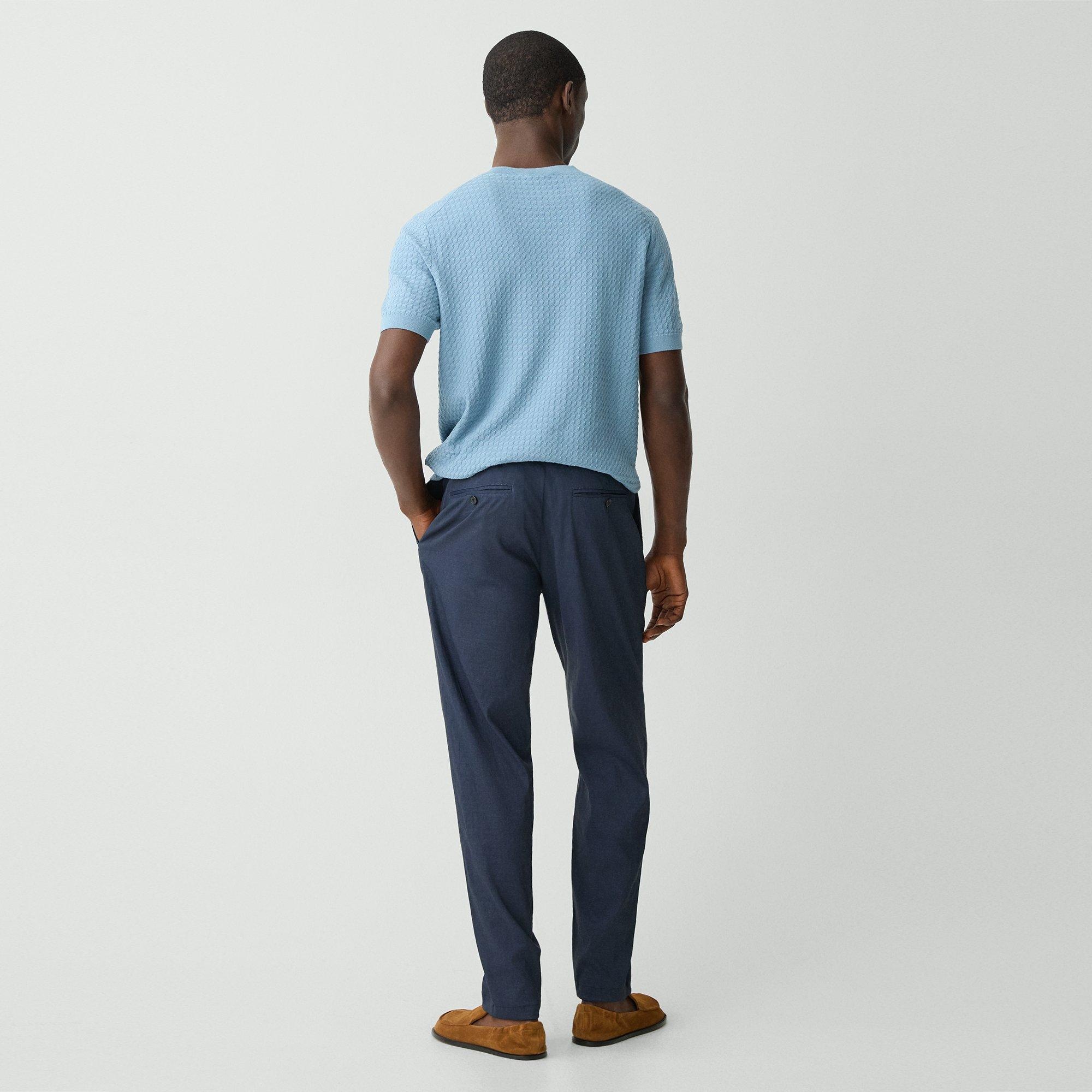 Curtis Drawstring Pant in Good Linen - 4