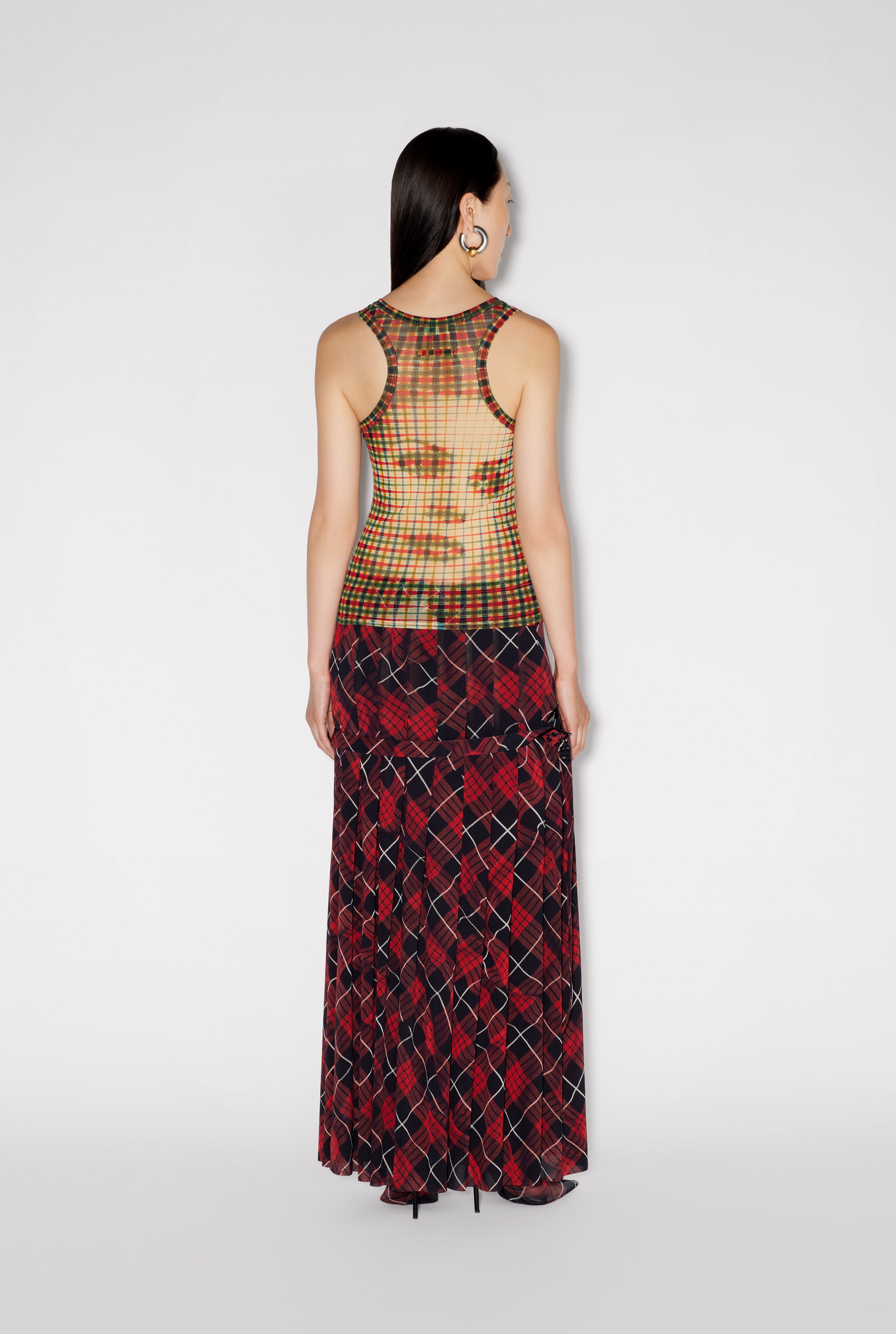 THE TARTAN FACE TANK TOP - 3