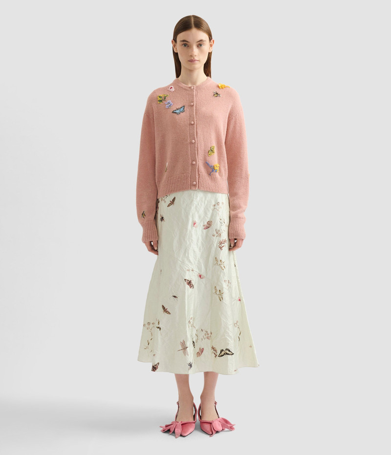 EMBELLISHED CREW NECK CARDIGAN 4
