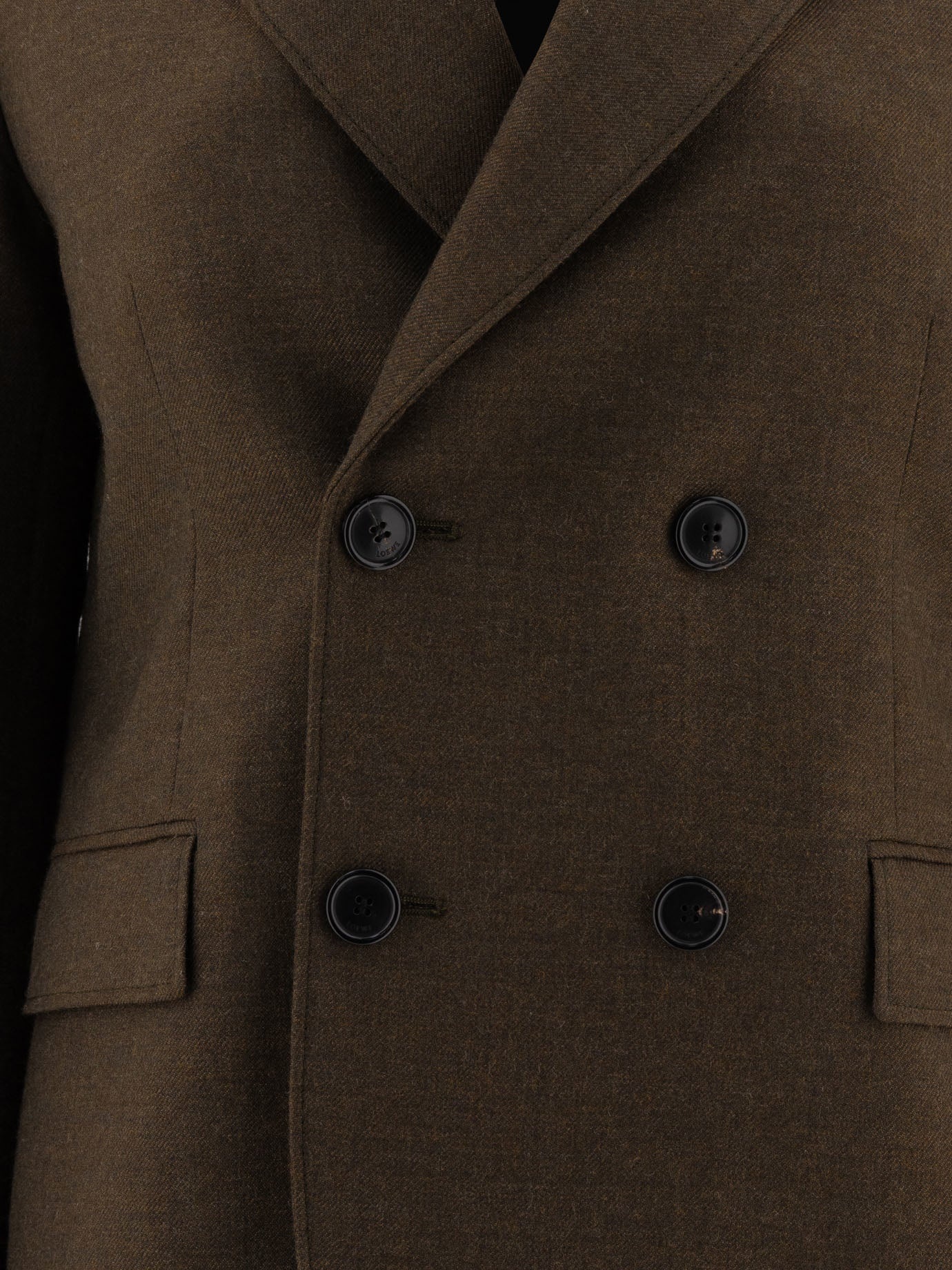 Loewe Double-breasted Wool Blazer - 3