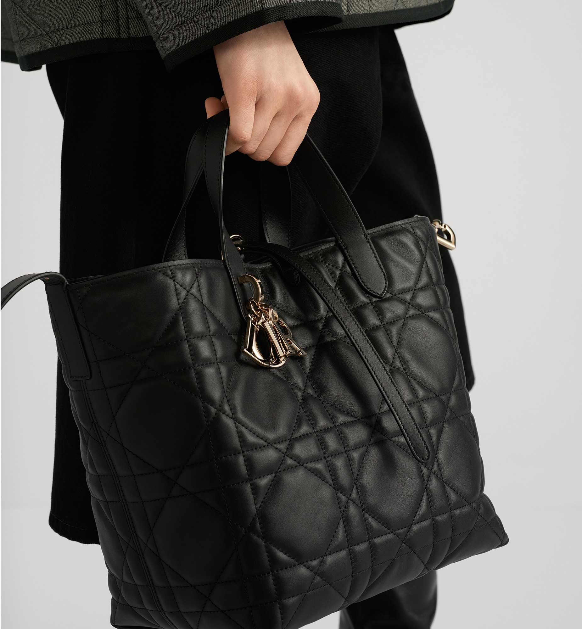 Medium Dior Toujours Vertical Tote Bag - 3