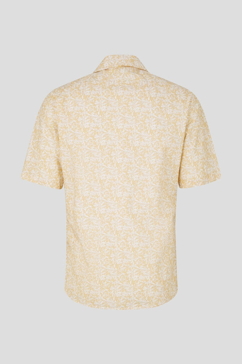 BOGNER Marvin Shirt in Yellow/Off-white outlook