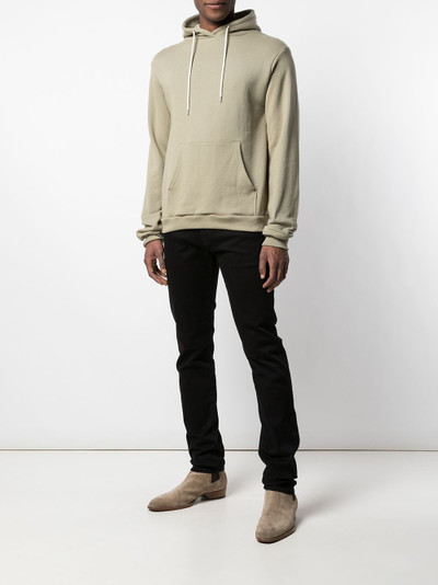 John Elliott salt-wash cotton hoodie outlook