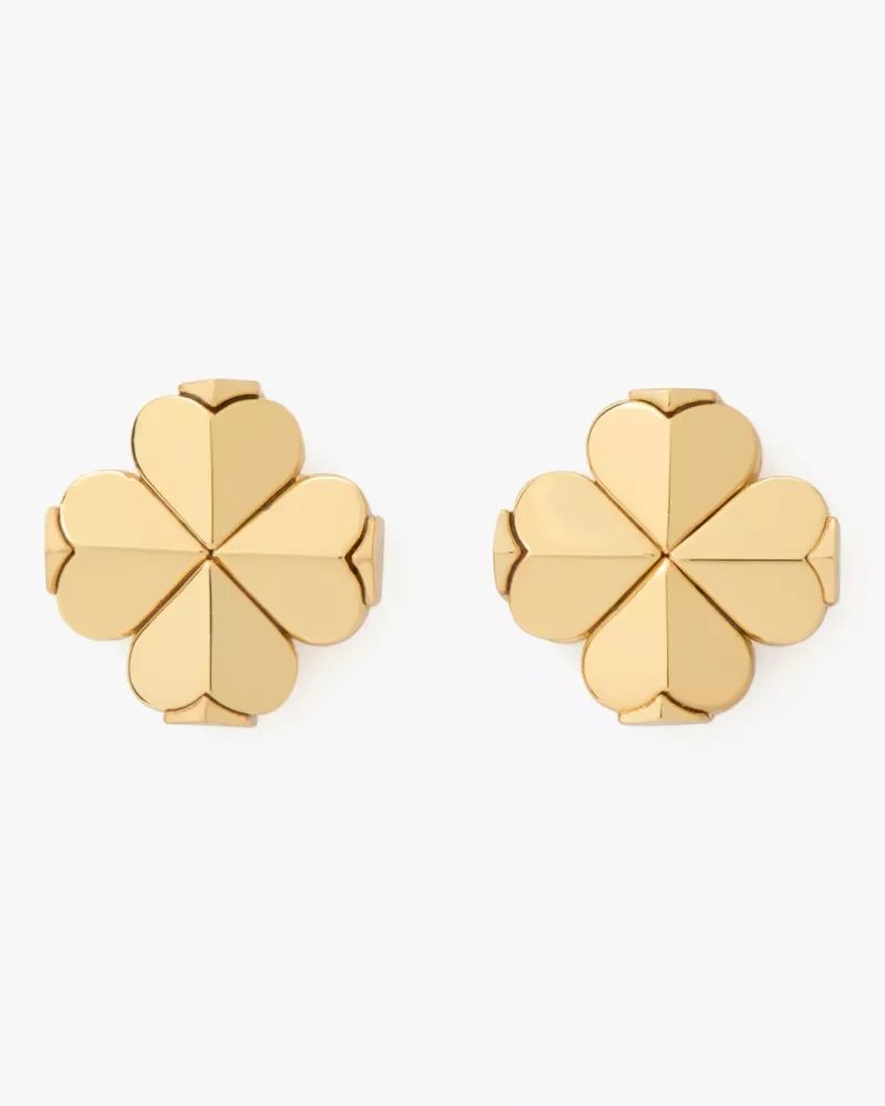 Spade Flower Studs - 1